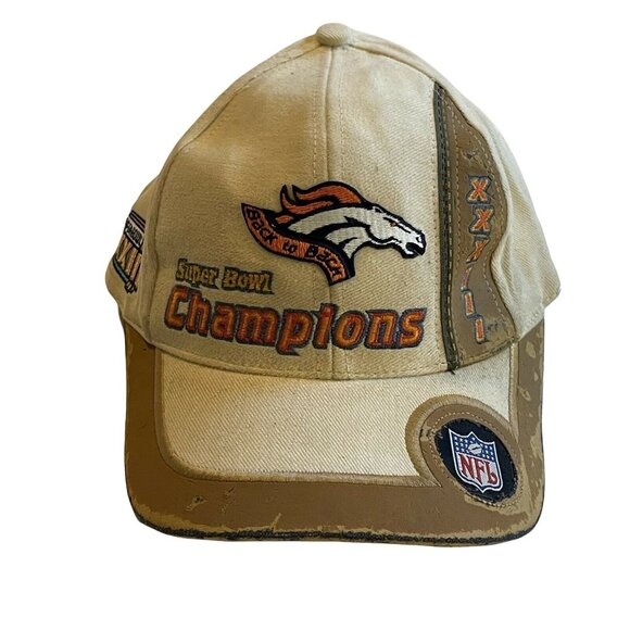 Denver Broncos Super Bowl XXXIII Champions Hat NFL Adjustable Cap - Picture 1 of 10